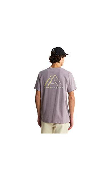 The North Face M MA GRAPHIC REGULAR SHORT SLEEVE TEE-GR Erkek Outdoor Tişörtü NF0A8GA4G7O1 Gri