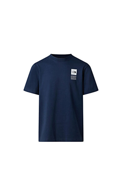 The North Face M Tnf Celebration Relaxed Erkek Outdoor Tişörtü NF0A8GAR8K21 Lacivert