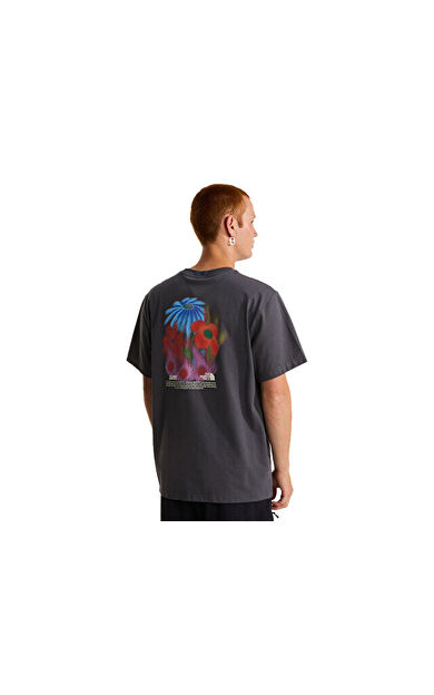 The North Face M 1966 Flora Relaxed Erkek Outdoor Tişörtü NF0A8GB2RHI1Gri