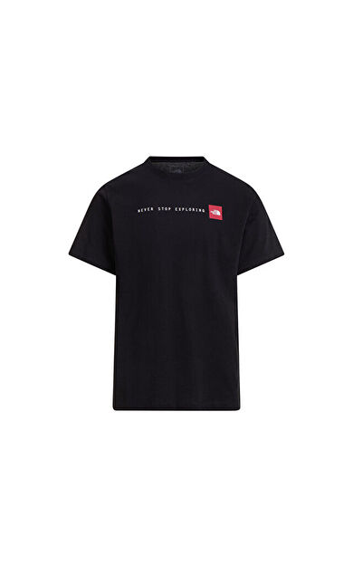 The North Face M Nse Reg Ss Tee-Graphic Erkek Outdoor Tişörtü NF0A8GUVJK31Siyah