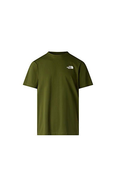 The North Face M Box Nse Celebration Reg Ss Tee Erkek Outdoor Tişörtü NF0A8GV2BRI1 Yeşil