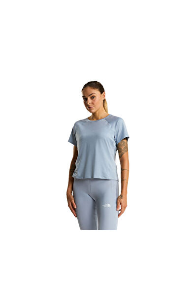 The North Face W Jaida Ss Tee Kadın Günlük Tişört NF0A8GXWLH11 Gri