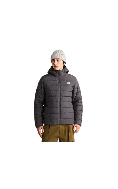 The North Face M ACONCAGUA HOODED JACKET Erkek Outdoor Montu NF0A8H0KRHI1 Gri
