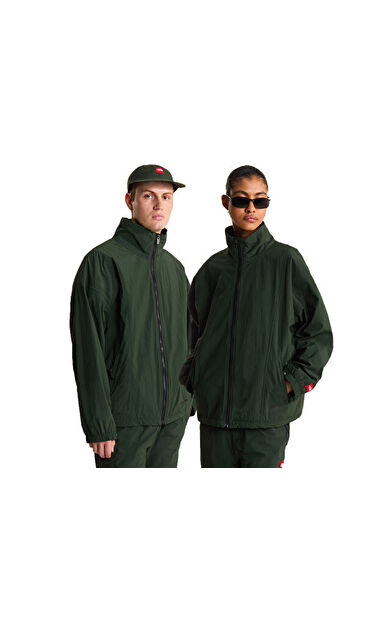 The North Face M TNF RED BOX NYLON FLEECE LINED JACKET Erkek Outdoor Ceket NF0A8HDKNLW1 Yeşil