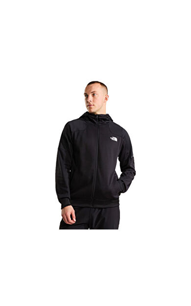 The North Face M MOUNTAIN ATHLETICS FULL ZIP FLEECE 2.0 Erkek Outdoor Ceket NF0A8J7XJK31 Siyah