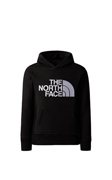 The North Face B Drew Peak P/O Hoodie Çocuk Sweatshirt Siyah