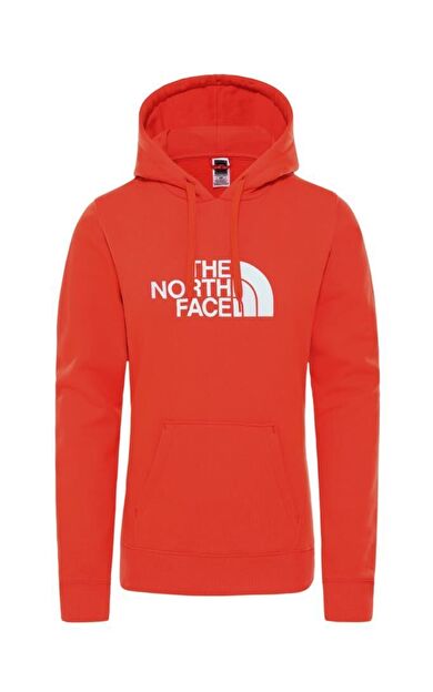 The North Face Drew Peak Pullover Hoodie Kadın Sweatshirt Kırmızı