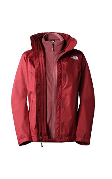 The North Face Evolve II Triclimate Kadın Mont Bordo