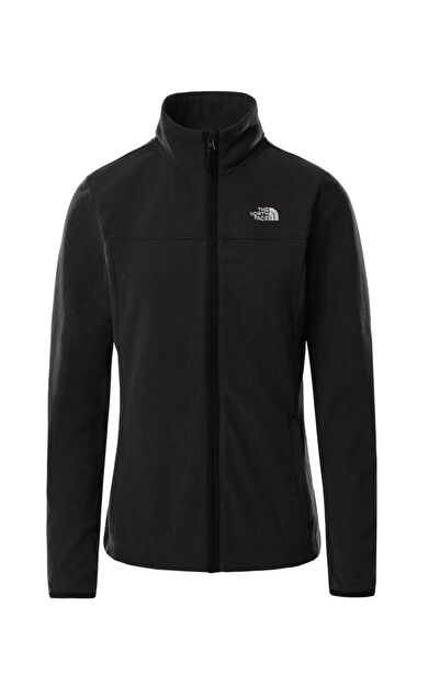 The North Face Homesafe Tam Fermuarlı Kadın Polar Siyah/Gri NF0A55HOK8G1VF97