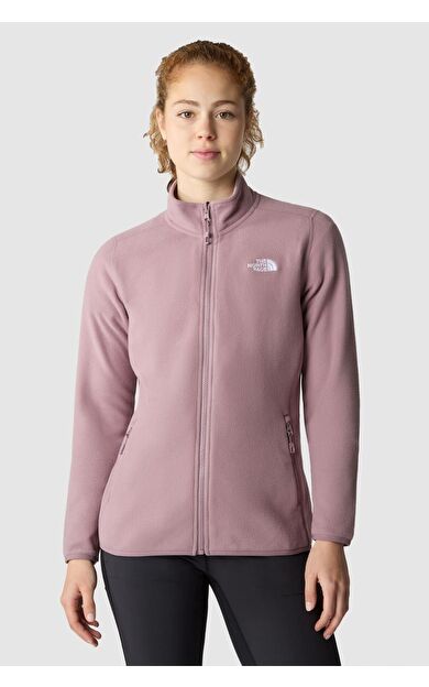 The North Face Kadın 100 Glacier Fz - Eu Polar Pudra