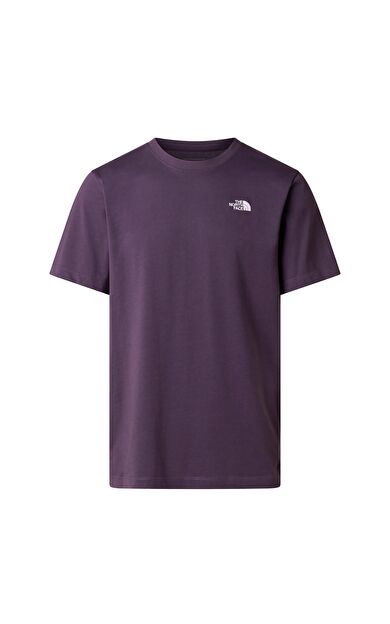 The North Face M EVOLUTION SIMPLE DOME REGULAR SHORT SL Mor Tişört