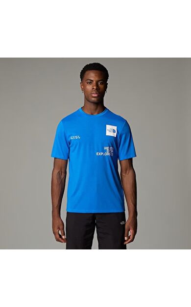 The North Face M Mountaın Foundatıon Coordınates Tee Erkek Tişört NF0A8BQXT4S1