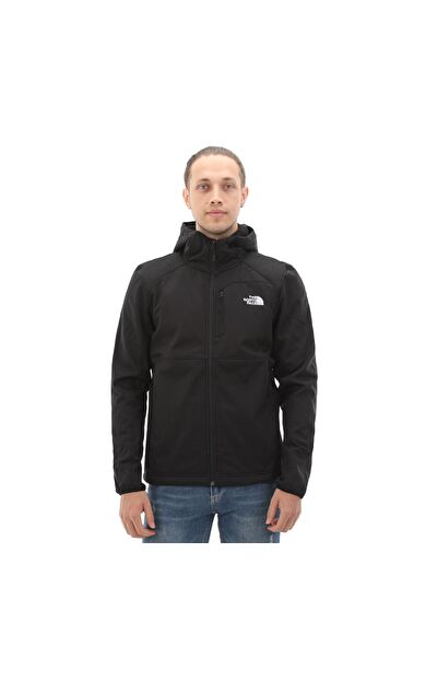 The North Face M Quest Hooded Softshell Erkek Ceket Siyah