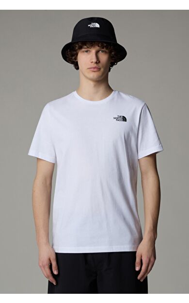 The North Face M S/S Redbox Celebratıon Tee Erkek Tişört Beyaz