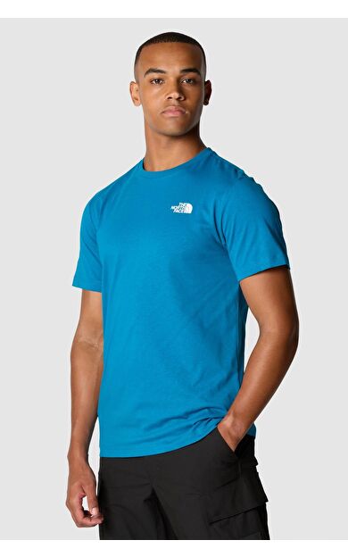 The North Face M S/S Redbox Celebratıon Tee Erkek Tişört Mavi
