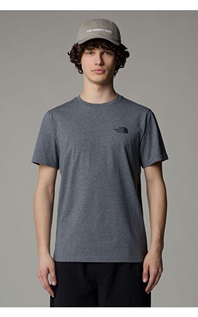 The North Face M S/S Simple Dome Tee Erkek Tişört NF0A87NGDYY1AKS-33