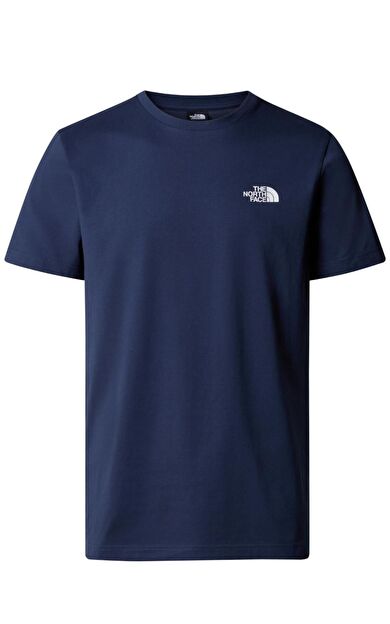 The North Face M S/S Simple Dome Tee Erkek Tişört Lacivert