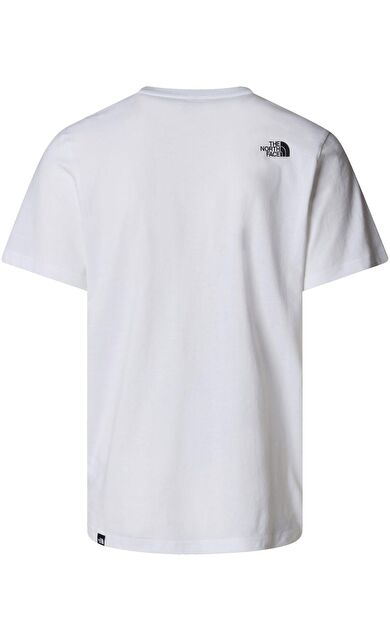 The North Face M SS Easy Tee T-Shirt Beyaz