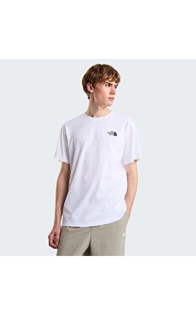 The North Face M Vertical Regular Short Sleeve Tee-Grap Erkek Tişört NF0A8GV1FN41