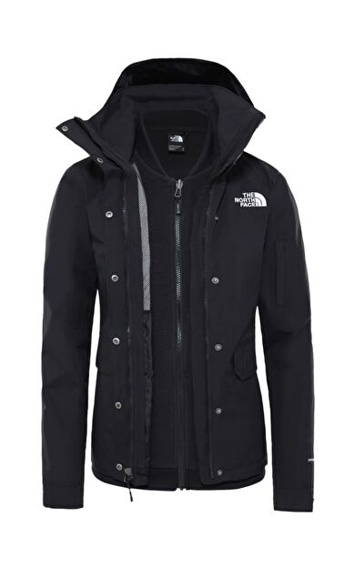 The North Face Pinecroft Triclimate Kadın Mont Siyah