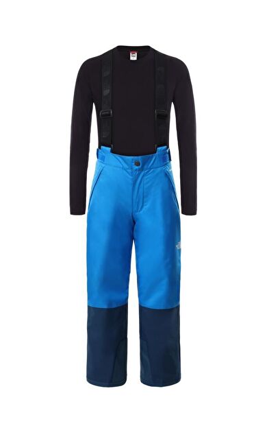 The North Face Snowquest Suspender Çocuk Askılı Pantolon Mavi
