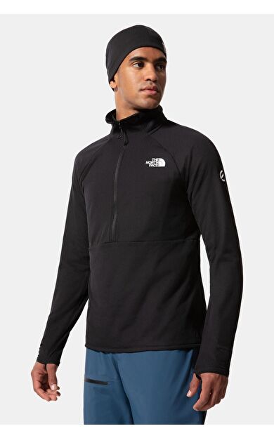 The North Face Summit Futurefleece Yarım Fermuarlı Polar Erkek Siyah