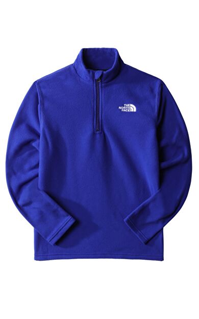 The North Face Teen Glacıer 1/4 Zıp Çocuk Polar Lacivert