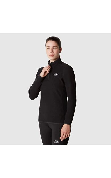 The North Face W 100 Glacier 1/4 Zip - Eu Kadın Polar NF0A855MJK31