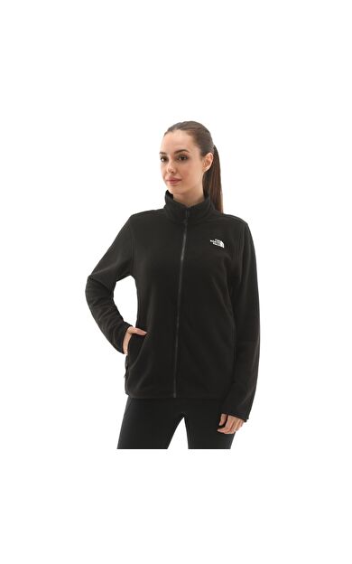 The North Face W Glacıer Fleece Jacket Kadın Ceket Siyah