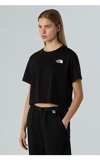 The North Face W Sımple Dome Cropped Relaxed Tee