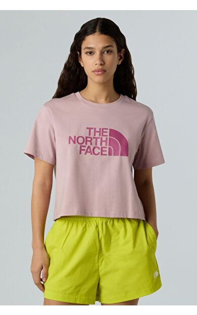 The North Face W SS Easy Relaxed Cropped Tee T-Shirt NF0A8A6HA1O1VTYR
