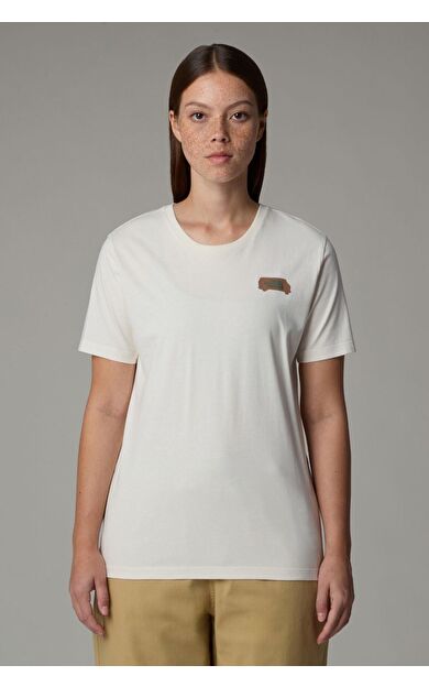 The North Face W Ss Outdoor Graphıc Tee T-Shirt NF0A8C22QLI1WHTD