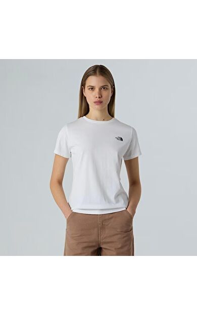 The North Face W Ss Sd Slım Tee Kadın Tişört NF0A87NHFN41