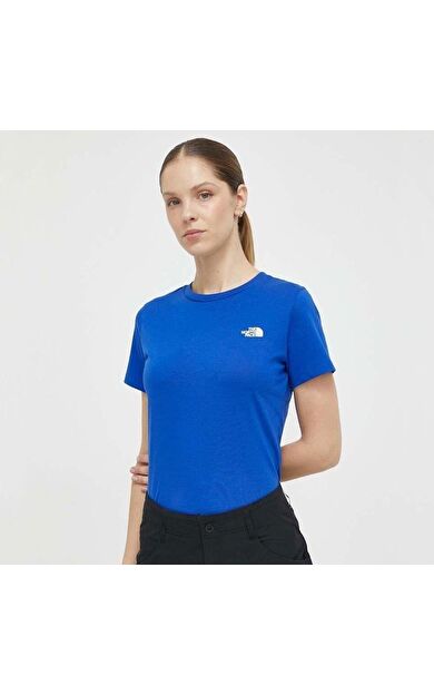 The North Face W S/S Simple Dome Slim Tee Kadın Tişört NF0A87NHCZ61