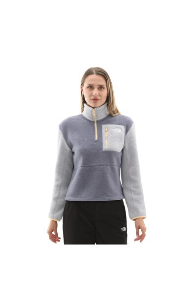The North Face W Yumıorı 1-4 Zıp Kadın Sweatshirt Mor