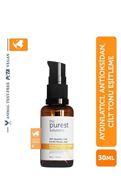 The Purest Solutions Brightening & Lightening Vitamin C Serum 30 Ml