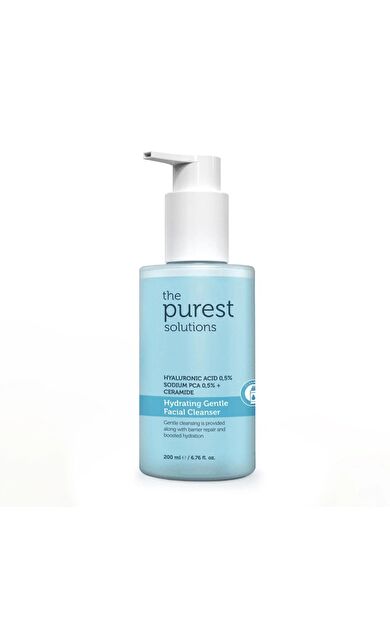 The Purest Solutions Kuru Ve Karma Ciltler İçin Hyalüronik Asit Yüz Temizleme Jeli 200 Ml