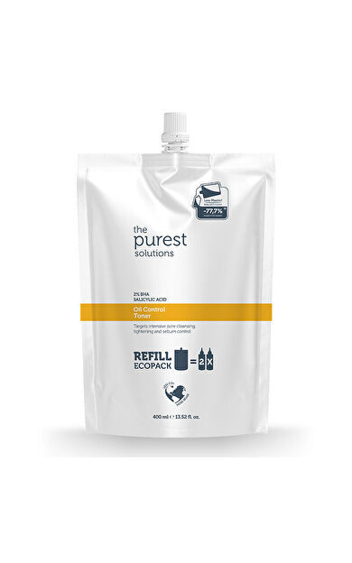 The Purest Solutions Oil Control Toner 400 ml - Refill