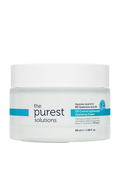The Purest Solutions Sebum Dengeleyici Günlük Nemlendirici Krem 50 ml