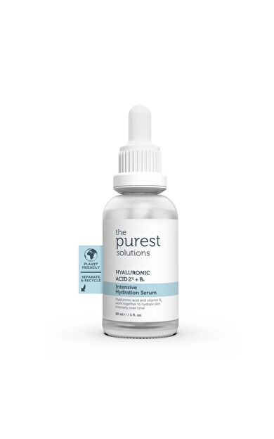 The Purest Solutions Yoğun Nemlendirme Ve Dolgunlaştırıcı Etkili Yenileyici Hyalüronik Asit Cilt Bakım Serumu 30 ml