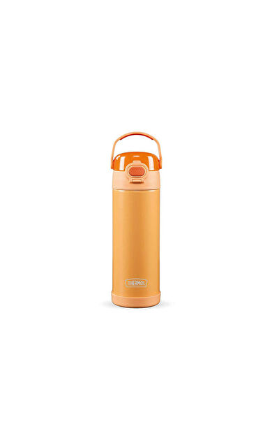 Thermos F422 FUNTAINER COCUK PIPETLI TERMOS 0,47L Pipetli Termos F422-024368 Turuncu
