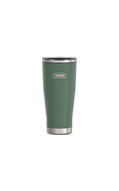 Thermos ICON IS115 0,53L SLIDE LOCK MUG ALPINE GREEN W/STRAW Klasik Termos IS115-022998 Yeşil
