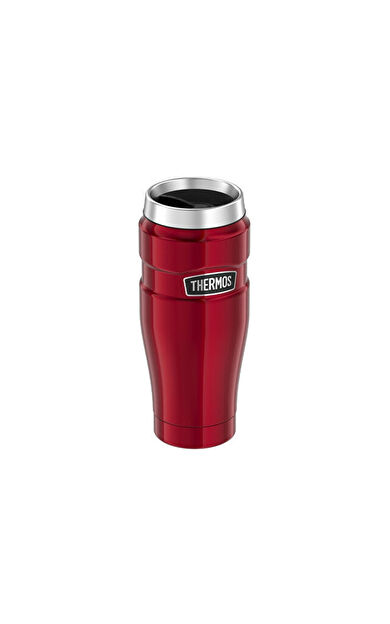 Thermos Sk1005-470 Stainless King Mug Cranberry 0.47L Paslanmaz Çelik Termos (470 ml) D27300GYVAC.U.0010 Kırmızı