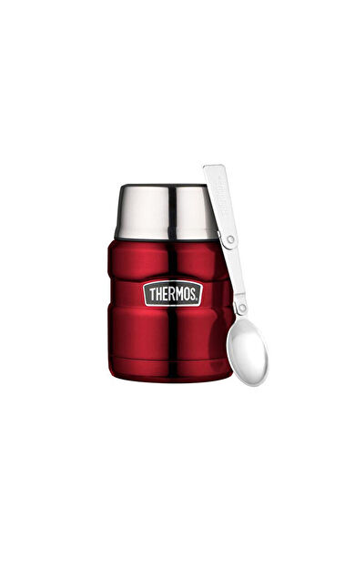 Thermos Stainless King Yemek Termosu 0.47L Cranberry Yemek Termosu SK3000-184807 Kırmızı
