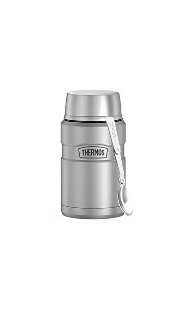 Thermos SK3021 STAINLESS KING YEMEK TERMOSU 0,71L Yemek Termosu SK3021-024305 Gri