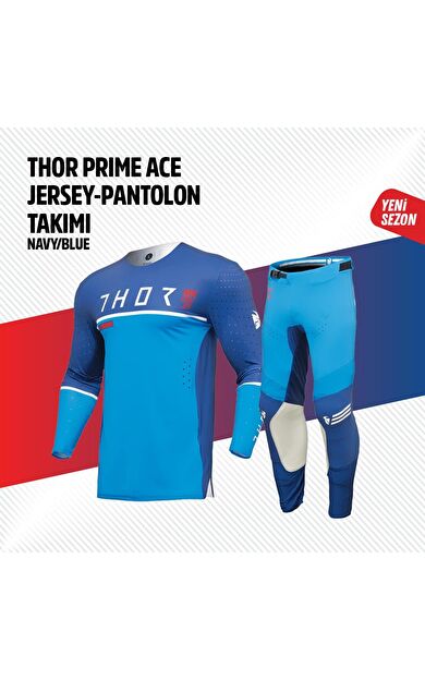 THOR TURKUAZ MAVİ JERSEY PANTOLON TAKIMI