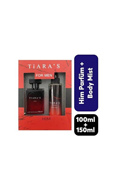 Tiaras Tiaras Him Erkek Parfüm Edt 100ml & Body Mist Edc 150ml
