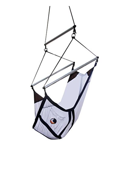 Tıcket To The Moon Hamak Sandalye Siyah/Beyaz