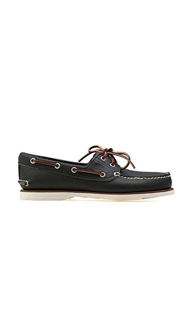Timberland Siyah Erkek Ayakkabısı 74036-484 Classic Boat 2 Eye