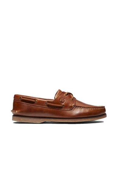 Timberland Classic Boat 2 Eye Erkek Günlük Ayakkabı TB0A232XF741 Kahverengi